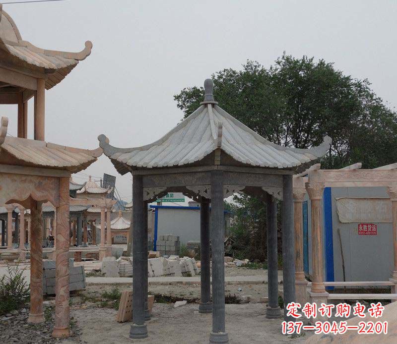 泰安大理石凉亭精美石雕