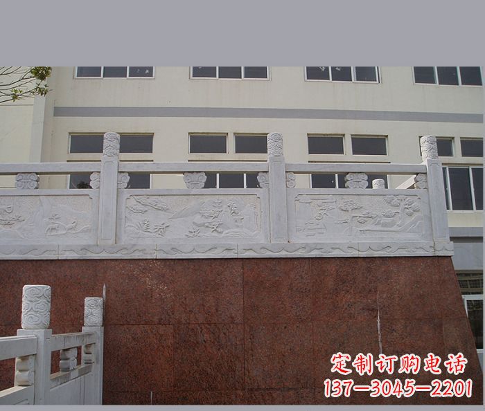 泰安精致美观的大理石栏板雕塑