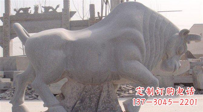 泰安大理石牛雕塑——让你家里充满独特艺术气息