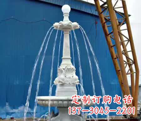 泰安精致大理石喷泉雕塑