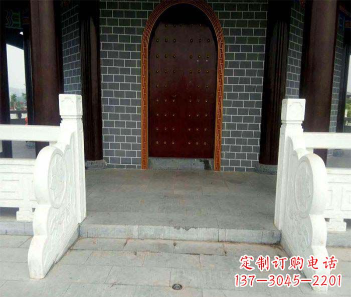 泰安高品质大理石栏板雕塑