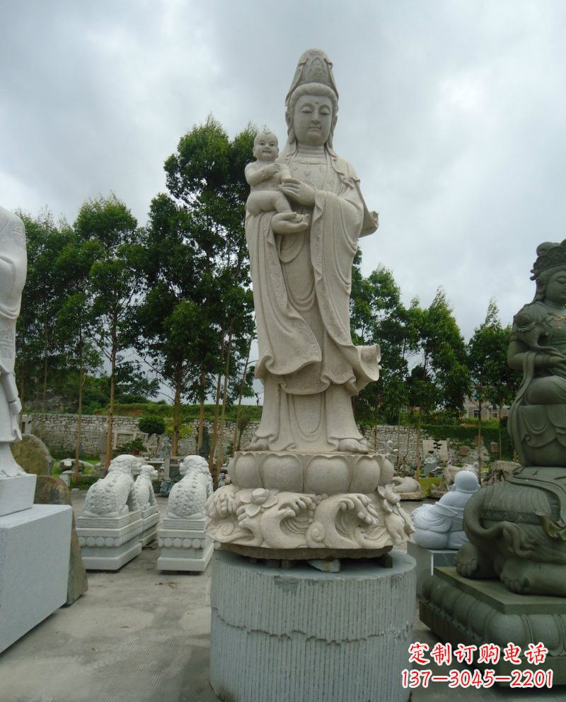 泰安大理石观音像