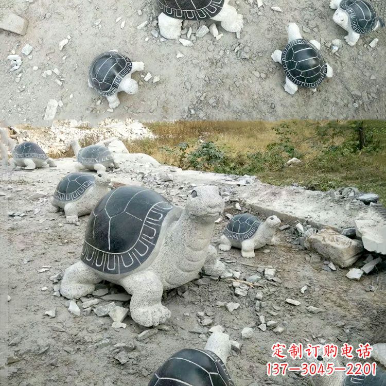 泰安全新精美大理石乌龟雕塑