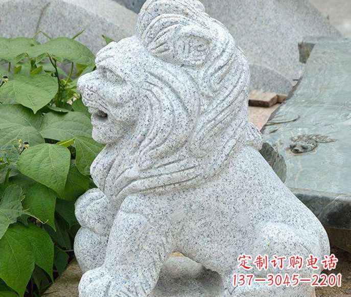 泰安大理石狮子雕塑