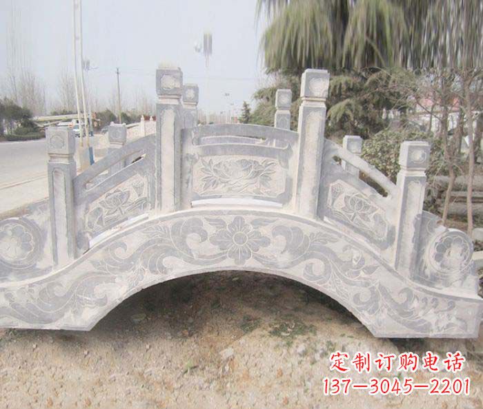 泰安精美大理石小型拱桥石雕