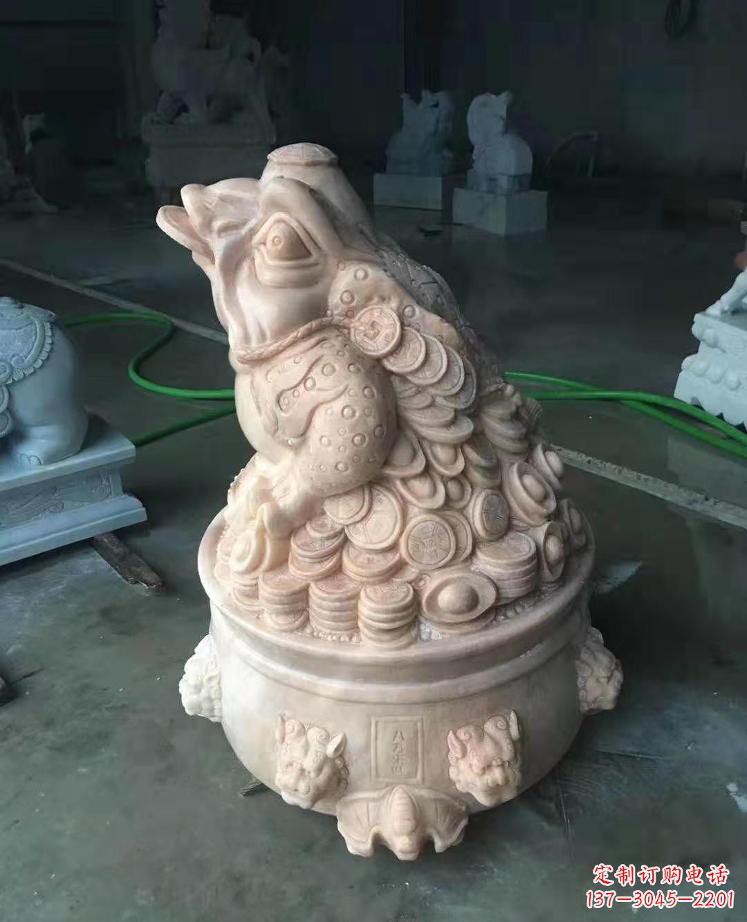 泰安精致石雕动物雕塑