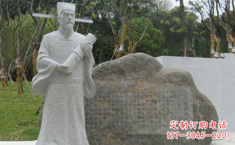 泰安精致大理石雕塑——传承王安石精神