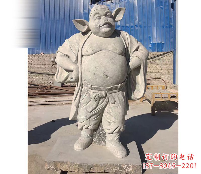 泰安大理石猪八戒雕塑
