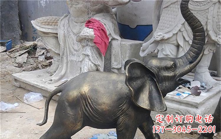 泰安大象动物铜雕112