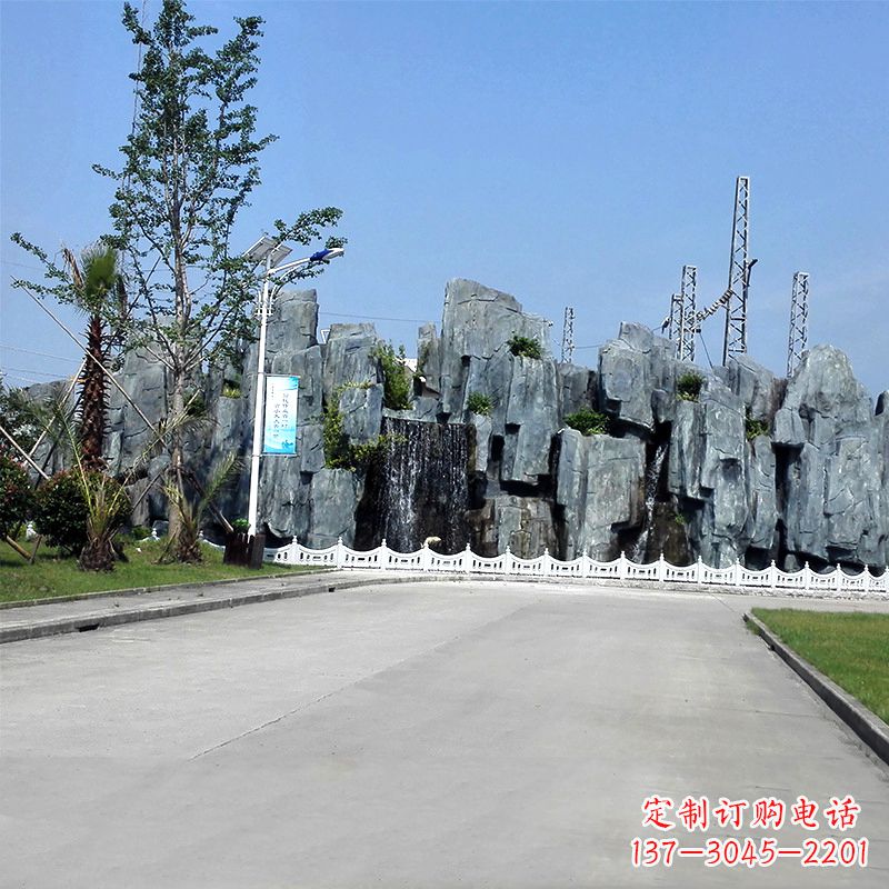 泰安大型塑石假山雕塑
