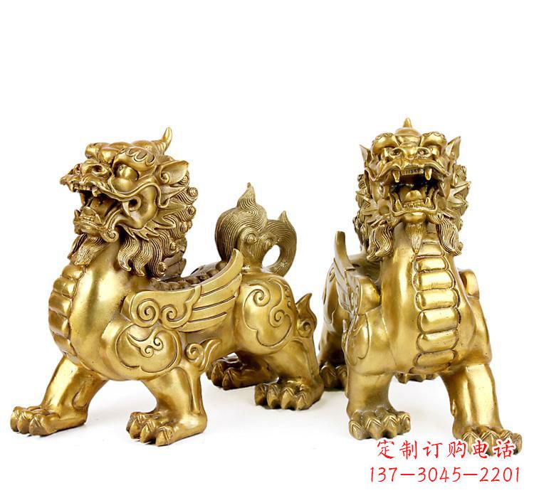 泰安大型铜雕貔貅