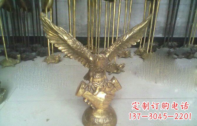 泰安大展宏图老鹰铜雕