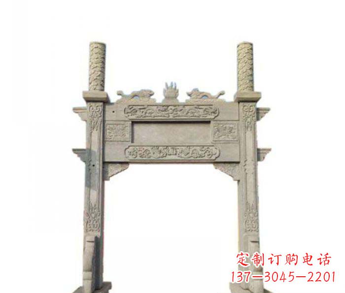 泰安产品名称中领雕塑-牌坊石雕