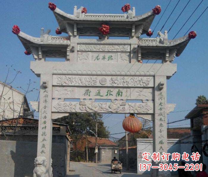 泰安优质大理石牌坊雕塑