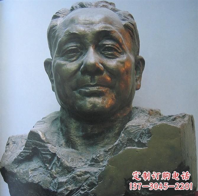 泰安邓小平名人胸像铜雕