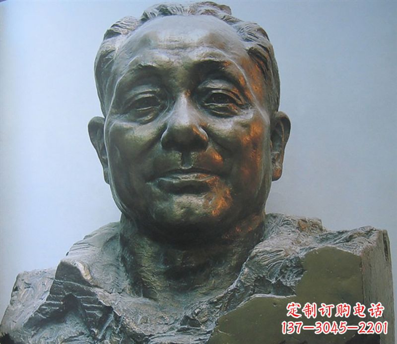 泰安邓小平铜伟人校园名人铜雕