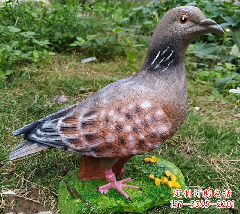 泰安雕塑 和平鸽