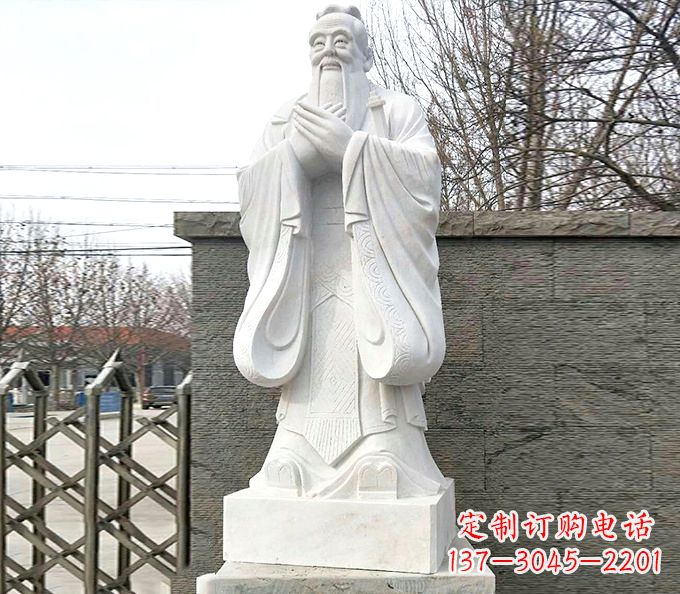 泰安传统文化艺术——精美孔子雕塑