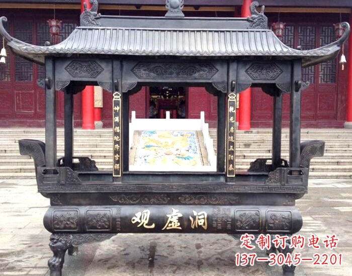泰安精美香炉雕塑定制