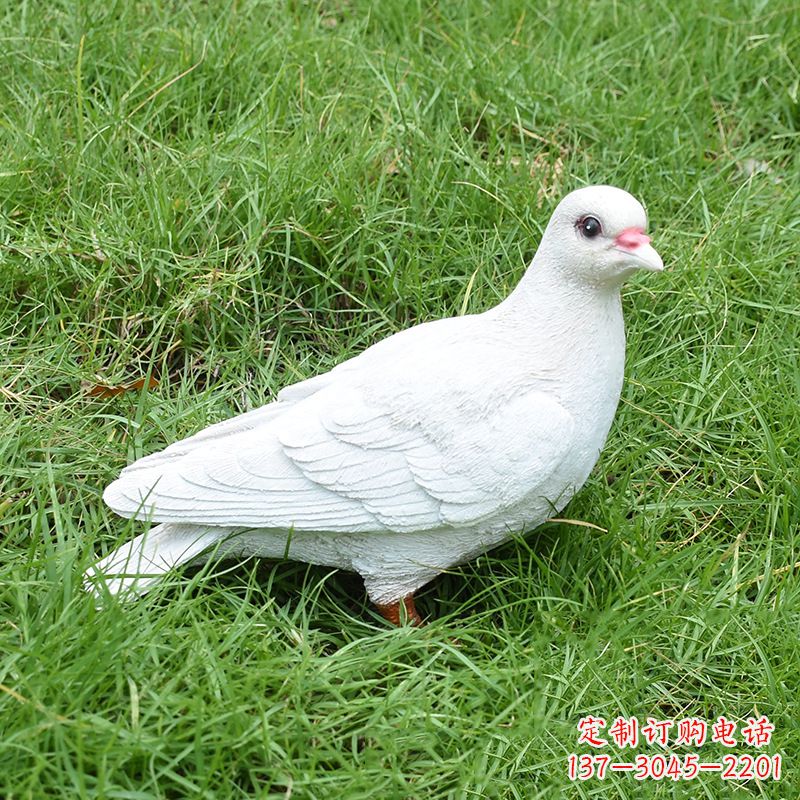 泰安纪念和平的“和平鸽”雕塑