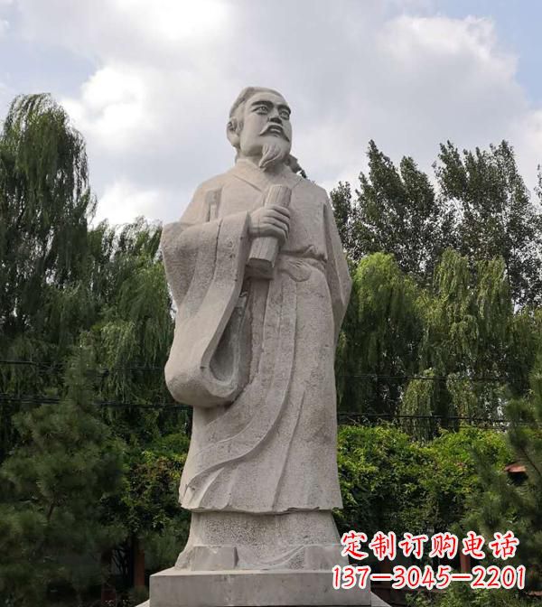 泰安中国古代历史名人雕塑