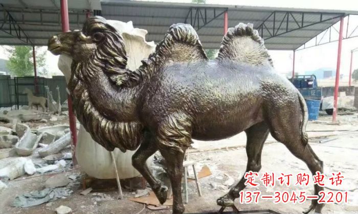 泰安动物骆驼铜雕