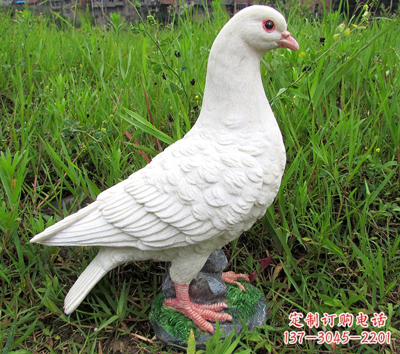 泰安锻铜鸽子浮雕,精致细腻的雕塑体现