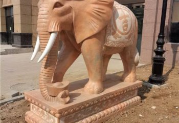 泰安大象石雕——辟邪守护