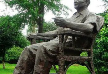 泰安邓小平伟人公园铜雕—荣耀家乡，让历史永生