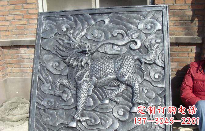 泰安雕塑·锻铜古典麒麟