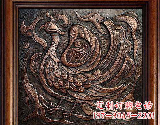 泰安锻铜朱雀雕塑