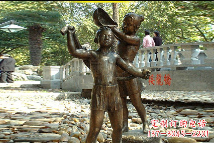 泰安优雅可爱的儿童雕塑