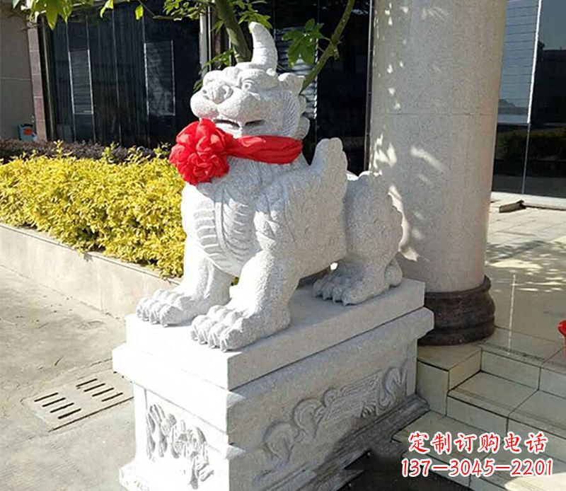 泰安优雅的独角兽雕塑