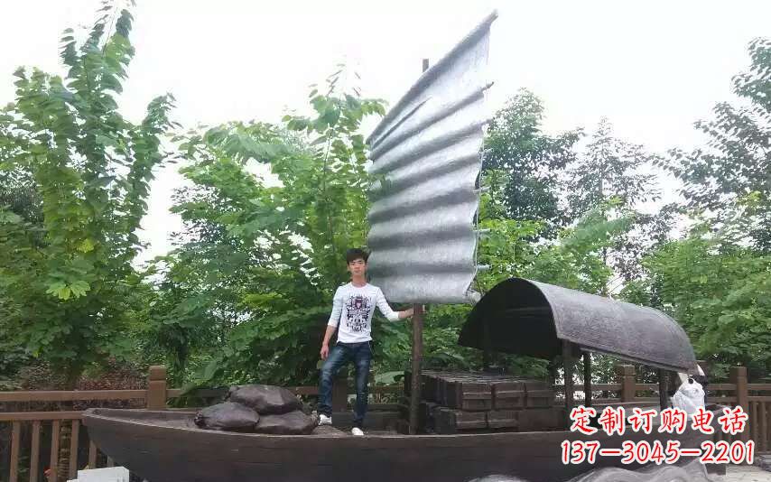 泰安高品质帆船铜雕