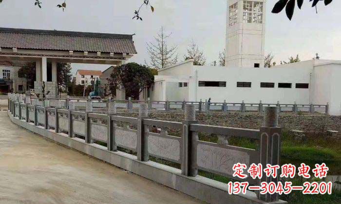 泰安仿古景区栏板石雕