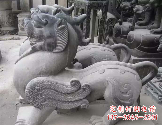 泰安仿古貔貅石雕 (2)