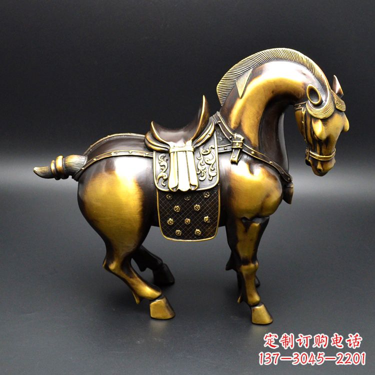 泰安精美仿古铜马雕塑