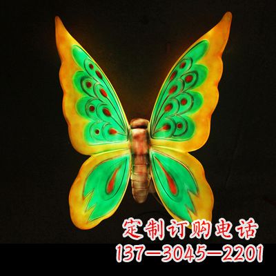 泰安闪耀蝴蝶,精致灯光雕塑