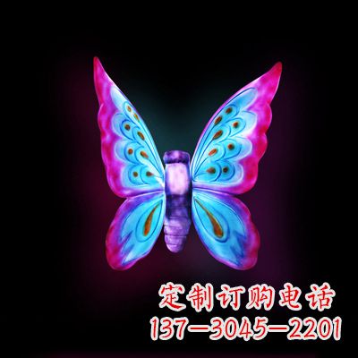 泰安璀璨发光蝴蝶雕塑