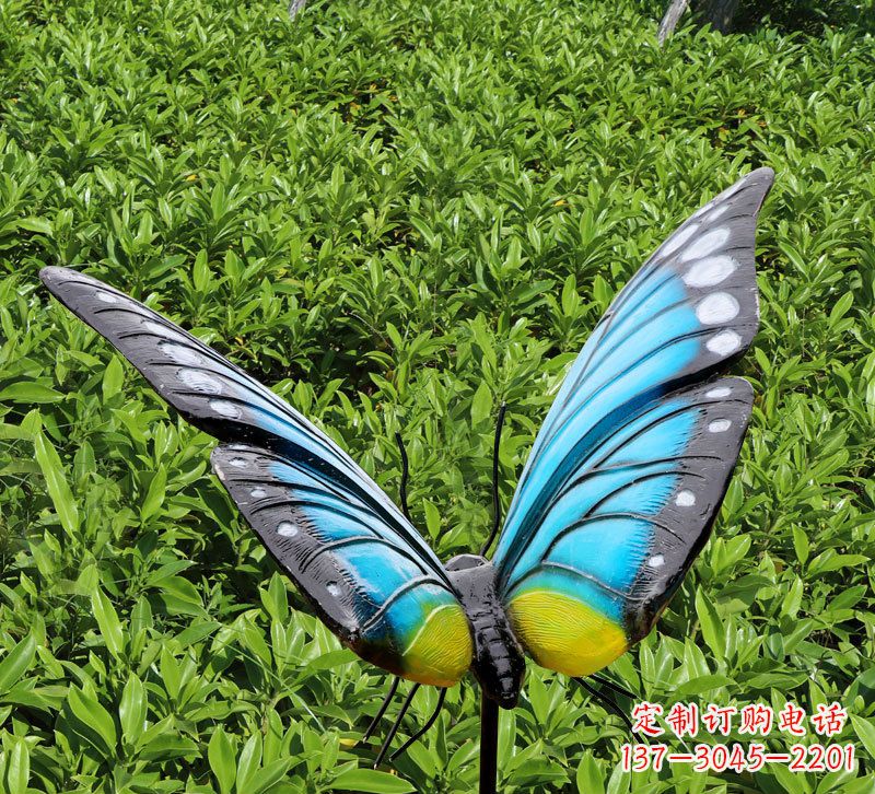 泰安玻璃钢蝴蝶雕塑