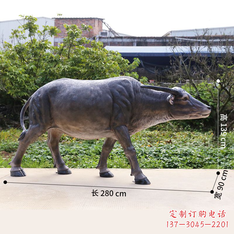 泰安仿真水牛雕塑