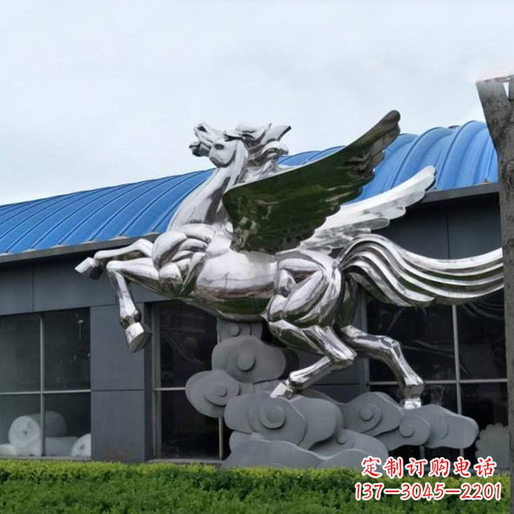 泰安镜面不锈钢动物雕塑