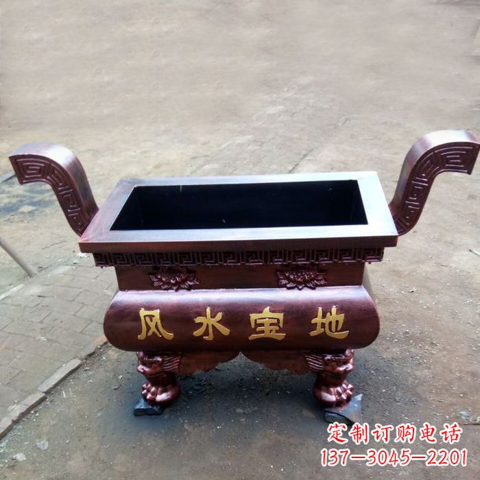 泰安精美香炉铜雕