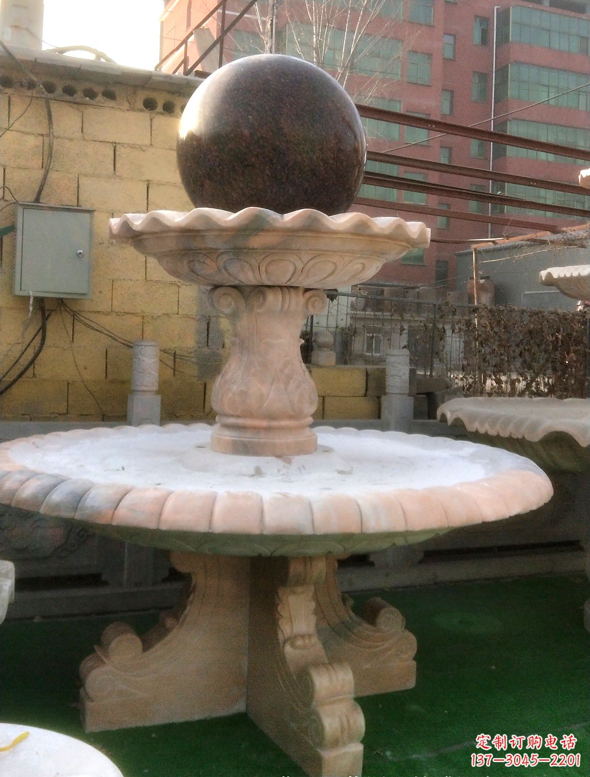 泰安风水球石头