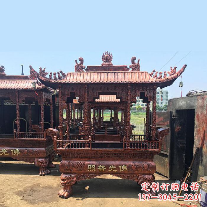 泰安佛光普照香炉雕塑