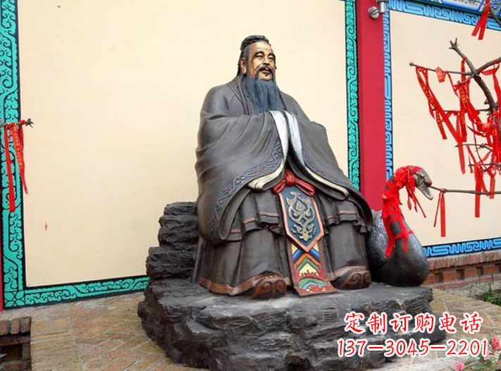 泰安浮雕孔子行教