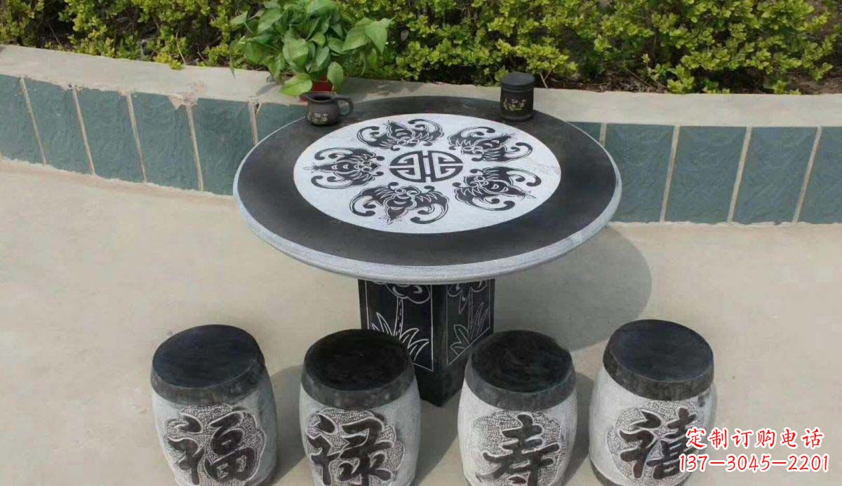 泰安传统工艺福禄寿喜雕塑