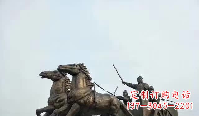 泰安文艺复兴风格马车雕塑