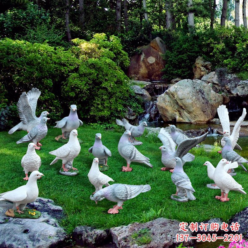 泰安鸽子不锈钢雕塑