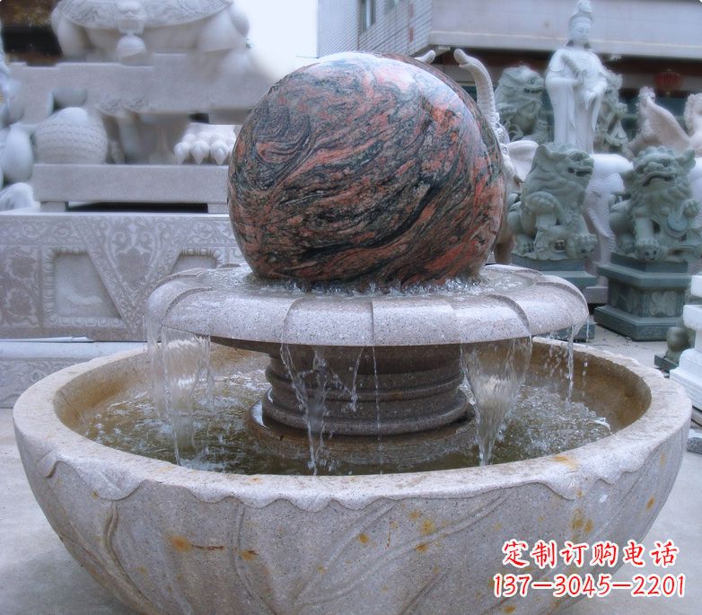 泰安时尚精致·水流喷泉雕塑